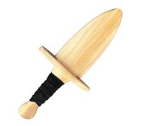Genérico Juguete de Madera para Niños - con Mango Antideslizante De 21 Cm Ligero Juego rol | Juguete de Madera de Caballero para Disfrazarse,para Casa Escuela Parque Aire Libre, Niños Niñas +3