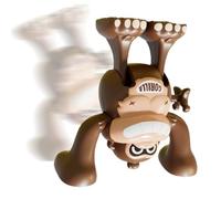 Genérico Juguete de mecánico: orangután de Dibujos Animados Que da Cuerda, acrobacia de Salto, acción de 360° | Regalo Multiusos para niños, niñas, cumpleaños, Vacaciones, Divertido jueg