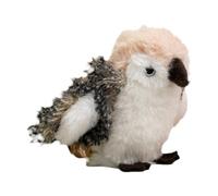 Genérico Juguete de pájaro Que Canta - Juguete de pájaro de 13cm para Gatos, juguet para Gatitos | Jugute de pájaros Realista con Cuerda USB y vibración de alas