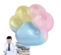 Genérico Juguete De Pata De Gato para Apretar | Patita De Gato Tierna Y Suave para Pellizcar Y Presionar,Juguete Sensorial Multifuncional Seguro para Pascua Dia del Niño Y Accion De Gracias