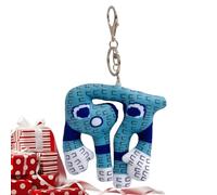 Genérico Juguete de Peluche de Anime - Lindos muñecos de Peluche de Dibujos Animados | Coleccionables de Personajes de Juegos | Colgante de Felpa con Muerte Cerebral | Guardería Coche Oficina Hog