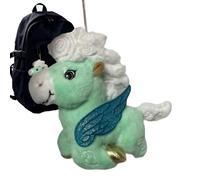 Genérico Juguete De Peluche De Caballo - Mascota China Llavero Colgante Dije,Llavero de Animal de Peluche,Para Mochila Bolso Fiesta de Cumpleaños y Año Nuevo Chino Detalles de Agradecimiento