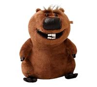 Genérico Juguete de peluche de peluche de largo plazo - Juguete de Castor suave portátil | Juguetes moldeados fáciles de llevar, grandes juguetes blandos, decoración de dormitorio para tu cumpleaños