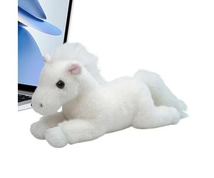 Genérico Juguete de Peluche en Forma de Caballo - Animal Dulce de 42 centímetros | Juguete Equino, para Adultos, Primavera, salón, Dormitorio, hogar, Coche, decoración