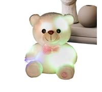 Generico Juguete de peluche luminoso - Suave animal nocturno, iluminación de color, adorable decoración de la habitación | Figura de compañía para niños, adultos, niños y niñas, acogedora