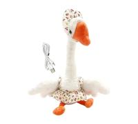 Genérico Juguete de Peluche | Muñeco de 34 cm Que Canta, Baila, Graba y se Recarga por USB - Animales de Peluche - para Cumpleaños de Niñas y Niños, Decoración de Salón, Habitación o Coche