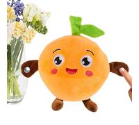 Genérico Juguete De Peluche Musical Interactivo | Juguete Musical De Frutos Rojos Sensible Al Tacto para Niños| Ritmo Educativo con Detección del Cuerpo Presente para Niños Educación Temprana