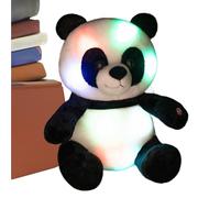 Genérico Juguete De Peluche Panda Que Se Enciende - Tierno Panda de Peluche Brillante,Almohada De Aterciopelado - Regalo para Cumpleaños Navidad Niños Casa Cama Sofá