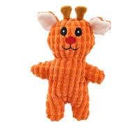 Genérico Juguete De Perro Chirriador De Peluche | Juguete Suave con Squeaker | Mordedor para Limpieza Y Estimulación,para Entretenimiento Recompensas Y Juego Exterior