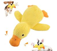 Genérico Juguete De Perro Pato | Peluche Pato Chirriador Juguetes Dentales para Cachorros | Compañero Divertido para Viajes, Exteriores, Juegos En Interior, Mantiene A Tu Mascota Ocupada