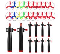 Genérico Juguete de platillo : Juego Giratorio de hélice, Actividad educativa para niños, Volante con función de Lanzamiento fácil, Accesorio para Juegos en Interiores y Exteriores Que Ofrece di