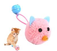 Genérico Juguete de ratón de Gato: Juguete de ratón de Peluche Interactivo, Juguete en de Resistente a la mordida | Juguete de Ejercicio Divertido para Mascotas pequeñas, ratón Duradero y Atractivo