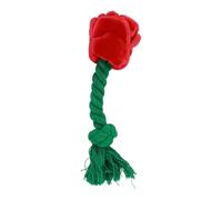 Genérico Juguete de Rosa para Perros,Rosa de Peluche con Chillido y Interactivo de Masticar - Juguete de Masticar para Perros | para Cumpleaños, del Estrés, Compañero Diario para Cachorros