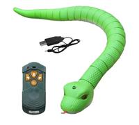 Genérico Juguete De Serpiente - Serpiente RC De 19 Pulgadas | Juguete De Broma Electrónico: Serpientes De Control Remoto Realistas con Acción De De Lengua En Movimiento para De Halloween para Niño