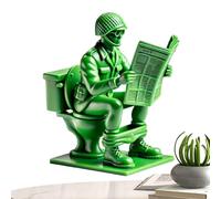 Genérico Juguete de Soldado Verde - Activación de los Hombres Soldado Clásico de Chistes Interactivos | Modelo de Caracteres | Fanish Juego de Juego para Fanish para Los Fans, Pantalla de