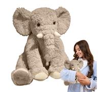 Genérico Juguete de Tela de Elefante - Elefante Lujoso | | Fabric | Muñeca Suave y acogedora | Elefann Cuddly Toy for Sleeping Companions, Elfar Toys, Sweet Plush Decoration for Children, Imagi