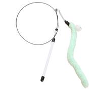 Genérico Juguete de Vara para Gatos - 80 cm Juguete Interactivo Realista | Estimulante Colorida,Enriquecimiento Hogar Interior Ejercicio Tiempo de Juego Diario Vinculación Rutina Relajación Gatito