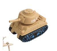 Genérico Juguete del tanque para, Juguetes del tanque para niños,Hombres Camiones de Vehículo Tanque Press and Go - Juguete educativo Robusto Camión de Combate Tanque para Navidad, Cumpleaños
