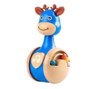 Genérico Juguete Educativo Juguetes de Vaso Deslizante, Vaso Relajante para bebés, educación temprana, Juguetes educativos para niños, se tambalea y Siempre se Mantiene de pie. (Blue, One Size)