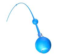 Generico Juguete eléctrico con bola para gatos con cordón - Juguete inteligente con 3 modos, juego eléctrico recargable automático con cola para entrenamiento de caza e interacción activa