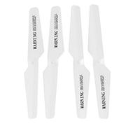 Genérico Juguete Exterior Jardín Accessories Propellers For Spare X5SC X5C 4PCS Part X5SW Aircraft Helicopter (White, One Size)
