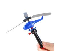 Genérico Juguete Helicóptero | Motor Desarrollo Gadgets Portátiles Avión | Divertidos Juguetes Volantes de Tracción, para Niñas Regalos de, Juego Exterior e Interior, Salón,
