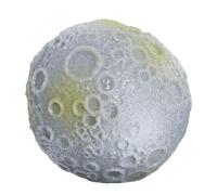 Generico Juguete interactivo con bola para perros, juguete de activación de salto de perro con parpadeo, bola elástica para masticar con patrón lunar iluminado, para mascotas