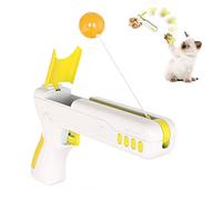 Genérico Juguete Interactivo para Gatos Plumero Chaser Juguetes de Juego Ejercicio Gatito Teaser Varilla Interior