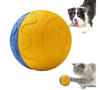 Genérico Juguete Interactivo para Perros | Juego Inteligente con Sensor para Morder y Rodar Silencioso | Pelota Automática para Perros,para Mascotas Que Mastican, Gatos, Hogar, Interior y Exterior