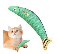 Genérico Juguete Mastileo Gato - Pescado Diseño Arrugado, Dentición Chatton | para Interior Gato Interacción Estimulación