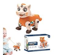 Genérico Juguete para Caminar Iluminado, Juguetes para Animales iluminados - Juguetes Musicales para Animales con luz,Lindo Juguete para niños, Divertido móvil para cumpleaños, día del niño, Navidad