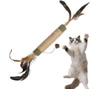 Genérico Juguete para Gatos con Hierba Gatera - Juguete para Morder De Sisal De 40 Cm | Juguetes Interactivo para Gatos Y - Promueve Actividad, Estimulación Mental Y Protección De Los Muebles