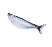 Genérico Juguete para Gatos - Pescado Saltarín 150mAh para Gatos | Automático Realista Interactivo Caza Juguete con Funda Lavable,para Ejercicio Y Entretenimiento Interior Y Exterior