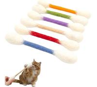 Genérico Juguete para Gatos Tipo bastoncillo, Juguete Gigante para Gatos Tipo bastoncillo, palitos de Hierba gatera para Gatitos, o para la Limpieza Dental y el del estrés (#G)