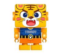 Generico Juguete para niños - Animal luminoso y divertido, juguete con forma de tigre para niños, para de cumpleaños, casa, escuela, escritorio, juego de fantasía, regalo para niños