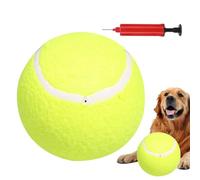 Genérico Juguete para Perros con Pelota de Tenis Grande,Pelota de Tenis Grande para Perros - Gigante para Perros de Tenis de Gran tamaño,Juguete Interactivo para Perros, Juguete para Masticar mas