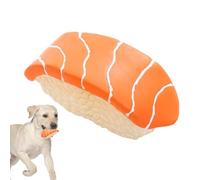Genérico Juguete para Perros Sushi Squeaky: Juguete de Felpa Suave para Mascotas, Material Duradero Resistente a la masticación, chirriador Incorporado Perros pequeños y medianos, Jugar a Busca