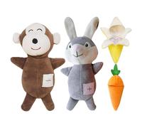 Genérico Juguete para Snuffle para Perros - Dispensador De Alimentos con Forma De Fruta De Algodón PP De Felpa | Mordedor De Dentición De Dibujos Animados para Perros, Entrenamiento De