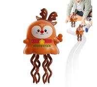 Generico Juguete pulpo y rastrero | Pulpo navideño interactivo de carga manual, juguete eléctrico sensorial para dormitorio, salón, casa, viaje, guardería