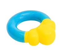 Genérico Juguete refrescante para Perros, Donut de Agua congelable con Forma de rosquilla, Goma termoplástica y algodón, Anti-mordisco, jardín, baño, Exterior