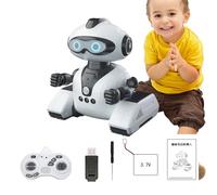 Genérico Juguete Robot Remoto, Stylish, - Functional De Control para Niños, Robots con Ojos LED, niñas Interactivo programación Canciones Baile | Multipurpose Outdoor Indoor Utility Durable