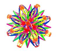 Genérico Juguete Sensorial De Pelota De Respiración Expandible | Juguete Antiestrés De Bola Expandible, Colorido Y Novedoso con Luz |Bolas Coloridas para Aliviar Estrés,Plegable para Niños Adultos
