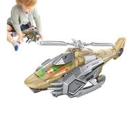 Genérico juguetehelicóptero dinosauriio2 en 1: juguetedinosaurio Plano para Evitar obstáculos automáticamente, juguetecombate helicóptero Control Remoto, juguetesdinosaurio para niños pequeños