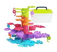 Generico Juguetes apilables para niños - Juego de equilibrio, juegos educativos apilables, actividades de coordinación del desarrollo | Juegos de aprendizaje interactivos para niños, rag