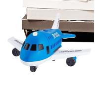 Genérico Juguetes Avión para Niños Pequeños, Actividades de Aprendizaje Preescolar Modelo Avión Juguete Transformación Juguete con Coches Pequeños, Regalo Cumpleaños Navidad Fiesta Niños