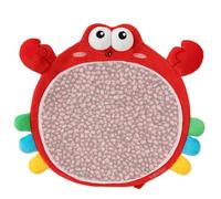 Genérico Juguetes Calmantes - Peluche Sensorial Cangrejo de Soja para Bebé - Doudou Animal Educativo Temprano Ayudando a Coordinar Manos Ojos Y Dormir