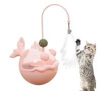 Genérico Juguetes Cats Toys-Catnip-19cm, PP Feed Dispenser Función y Simulación de Caza, Ideal para la educación Gatitos, contra el aburrimiento, para hogares múltiples Gatos y Tiempo