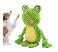 Genérico juguetes chillones para perros, cuerda interactiva para cachorro | Cuerda de mascar y tirar para perro masticador agresivo, del estrés, ejercicio, vestir, entretenimiento