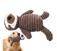 Genérico juguetes chillones para perros - forma perezosa de dentición lúdica - Animal de peluche para perros, para masticadores agresivos de todos los tamaños