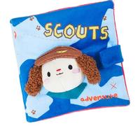 Genérico Juguetes Chirriantes para Perros: Libro Indestructible para Masticar Cachorros, Lindo Y Suave Interactivo,Mordible Autoentretenido, Divertido Entrenamiento En Interiores | Juguet